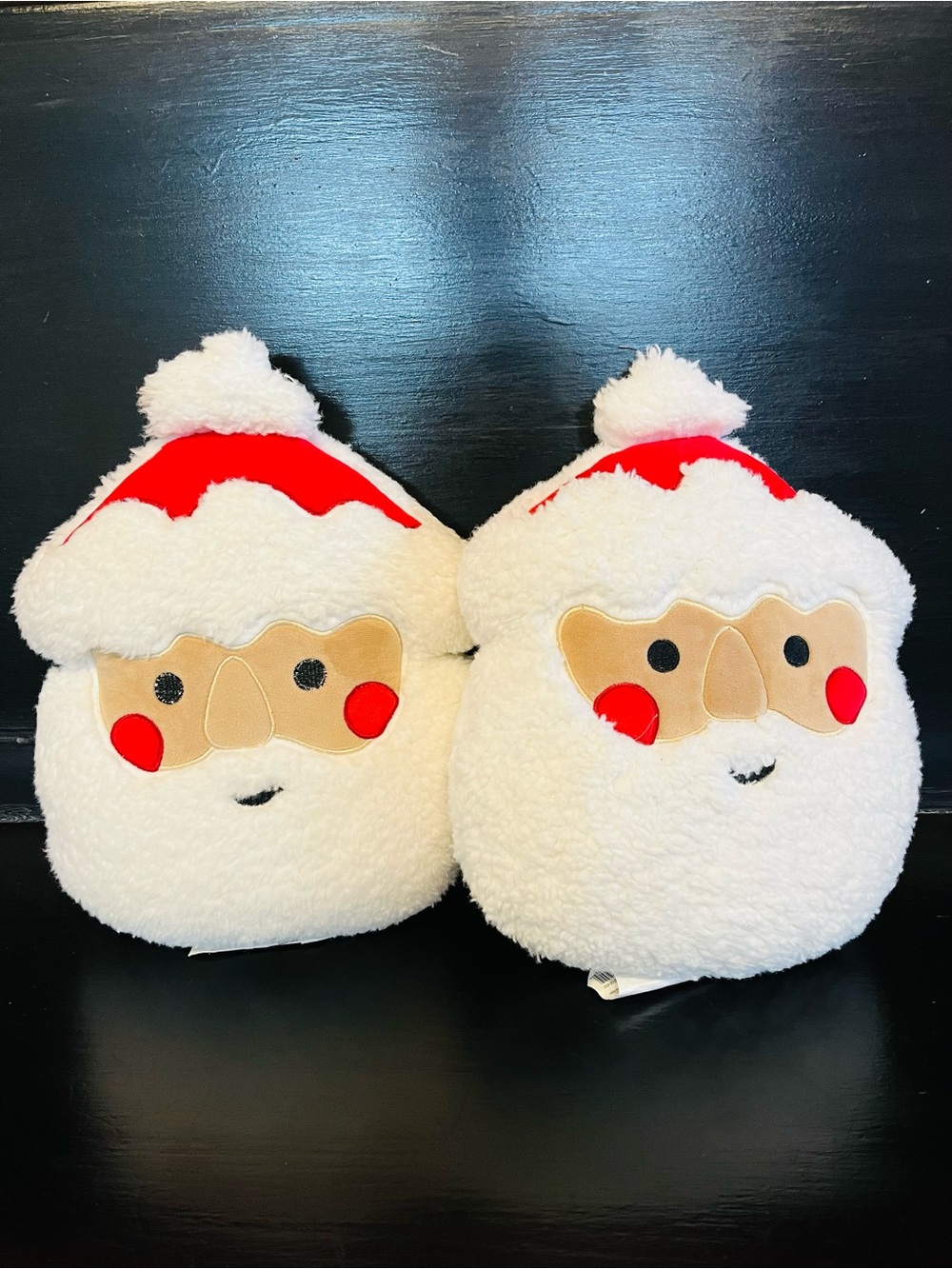 Target Wondershop set of 2 Santa pillows
